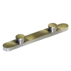 Axle Key - 2 Pegged 8mm wide x 3mm thick x 60mm long