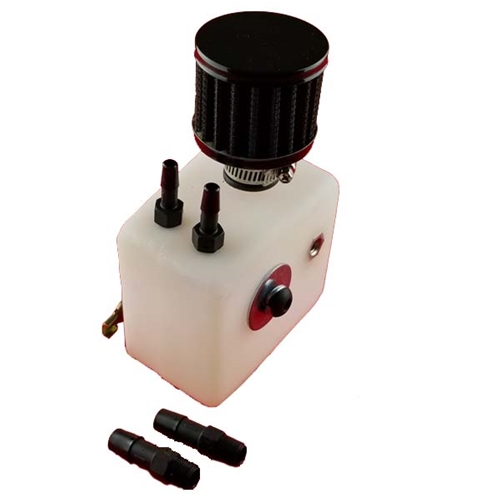 4 Cycle Go Kart Oil Catch Cans Plastic oil catch can square w