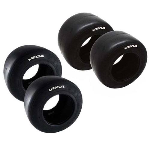 Go Kart Vega 6" Tires Vega MCM 4.50/5.50 Tire Set