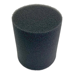Foam Air Filter - Straight 4" Long for 2 7/16" Air Cup