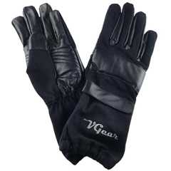 Gauntlet Kart Racing Gloves - Adult Black by VGear