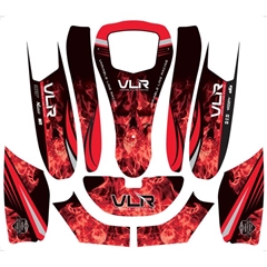 VLR Emerald Graphics Kit - Red for KG 506 Bodies