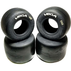 Vega XM3 White 460/710 - 5 CIK Tire Set