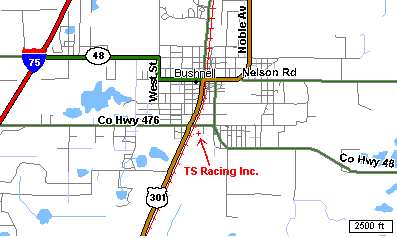 Map to TS Racing