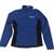 Fleece Jacket Blue/Black - Zippered w/Logo