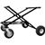 Streeter Shorty Big Foot 1" Roller Stand with Tray - Black