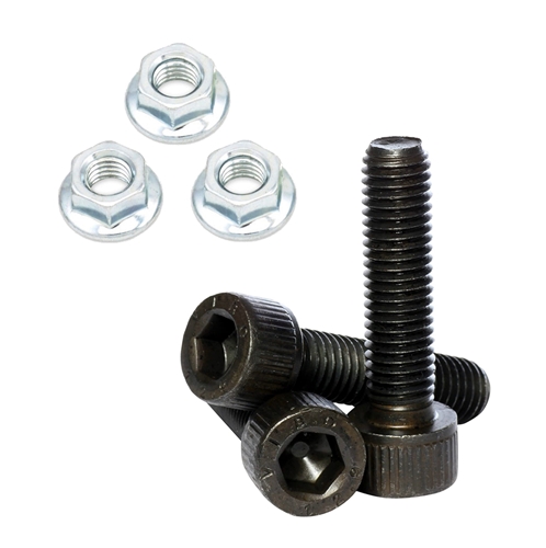 Front Hub Bolt Kit 5/16-24 x 1 1/4&quot; with Flange Nuts