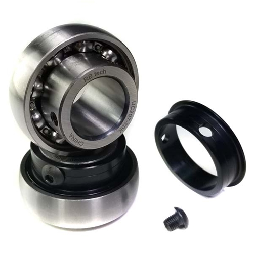 1 1/4&quot; Large OD Rear Axle Bearings with Removable Shields - Kit
