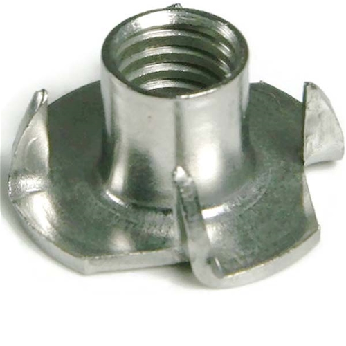 Tee Nut 1/4&quot;-20, Pronged Tee Nut for Blind Fasteners