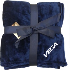 Plush Flannel Blanket  in Cobalt Blue by VGear