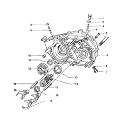 Roller Bearing - Left Side Case