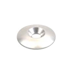 Conical Washer 5/16"-8mm x 33mm - Silver Aluminum