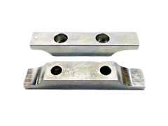 PMI Butterfly Clamps -2 Hole @ 1 5/8" Centers - Pair