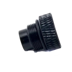 Plug Cap for MyChron 4 & 5 Lead Port on Gauge - Black