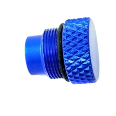 Plug Cap for MyChron 4 & 5 Lead Port on Gauge - Blue