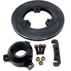 Vented Brake Rotor Kit 6.0" Dia. Minilite, X-Cel - 1 1/4" Axle