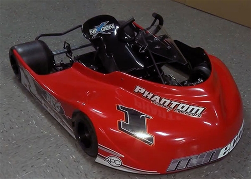phantom elite edition kart racing chassis by phantom