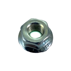 Flange Hex Nut 8mm x 1.25 - Serrated