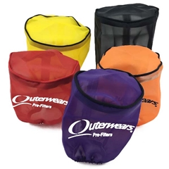 Outerwear Pre-filter 3.5" Dia x 6" Tall - Black