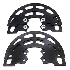 Aluminum Mini Gear 4 Hole Sprocket Guard Set