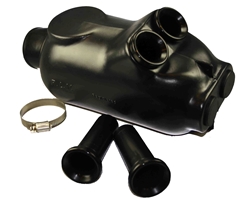 Airbox - 2 or 4 Tube 29mm  - Black
