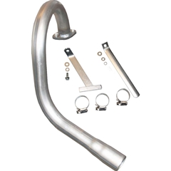 RLV Pipe for LH Briggs 206 - Curved Around Seat Engine on Left