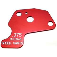 Restrictor Plate - Red .375 by Speed Karts