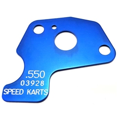 Restrictor Plate - Blue .550 by Speed Karts
