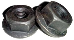 Flange Nut 1/4-28 w/1/2 Hex (100 Pack)