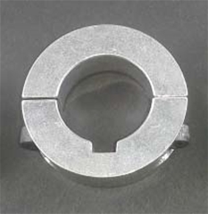 Lock Collar - Two Piece Aluminum 1.00 - 1/4" Keyway
