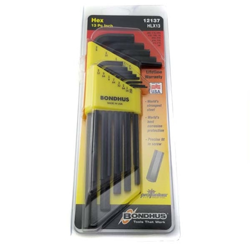 Tools :: Bondhus American Hex Head Allen Set 13 piece