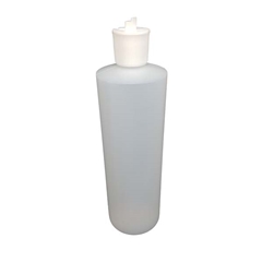 Prep Bottle 16oz. Plastic w/Flip up Cap