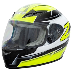 Zamp FS9 Adult Helmet - Green and Black