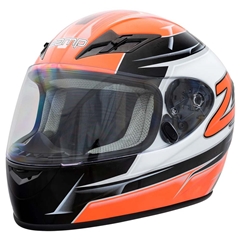 Zamp FS9 Adult Helmet - Orange and Black