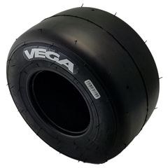 Vega XAM White 10 x 4.60 - 5 Left Rear Tires