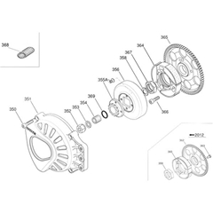 #366 Bolt for Starter Gear for X30