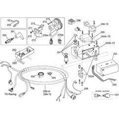 #299 Wiring Harness w/Connectors 2012 Only