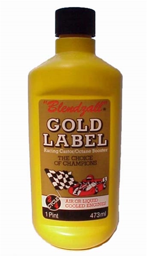Blendzall Gold Label Castor 2 Cycle Oil - Pint Bottle