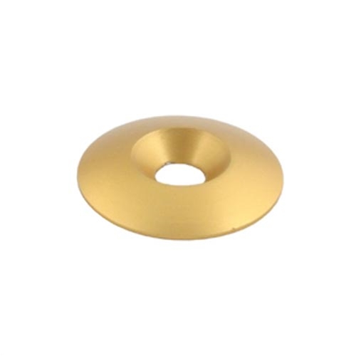Conical Washer 5/16&quot;-8mm x 33mm - Gold Anodized