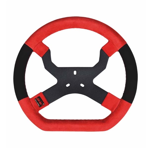 MyChron 5 Steering Wheel - Red/Black 3 Hole