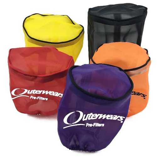 Outerwear Pre-filter 4.5&quot; Dia x 4&quot; Tall - Black