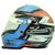 Zamp RZ-42Y Youth Helmet - Blue/Orange Size 57CM - 22.44"
