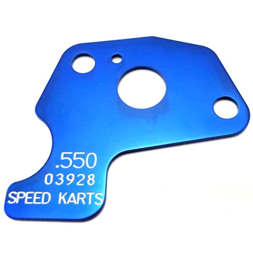 Restrictor Plate - Blue .550 by Speed Karts