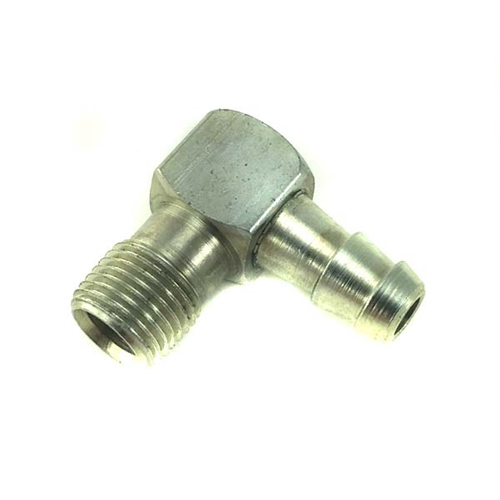 Steel Fitting - Elbow - 1/8&quot; NPT x 1/4&quot; Barb