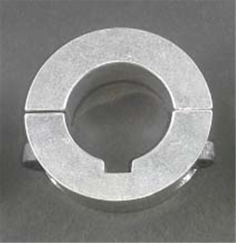 Lock Collar - Two Piece Aluminum 1.00 - 1/4&quot; Keyway