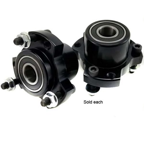 Front Hub - Black with 5/8&quot; Bearing