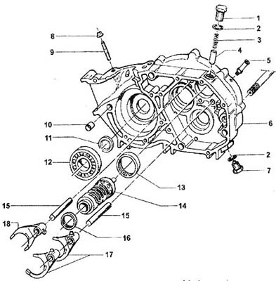 CRS Inner Case Clutch Side