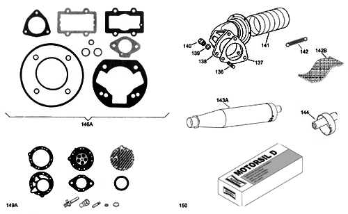 Leopard Exhaust & Gaskets