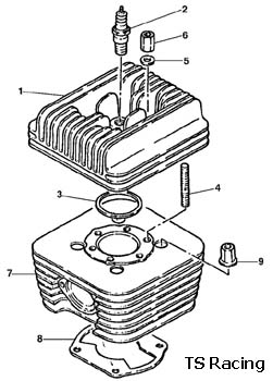 Yamaha Cylinder Parts