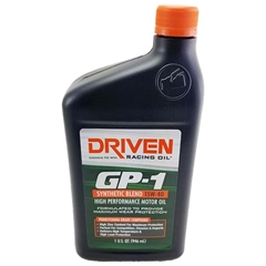 Driven GP-1 Synthetic Blend High Performance Motor Oil 15w-40  - Quart Driven GP-1 Synthetic Blend High Performance Motor Oil 15w-40  - Quart
